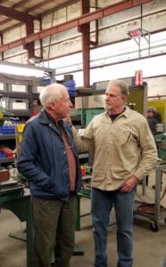 John Lennox Retires from Blentech | John and Mark Cook