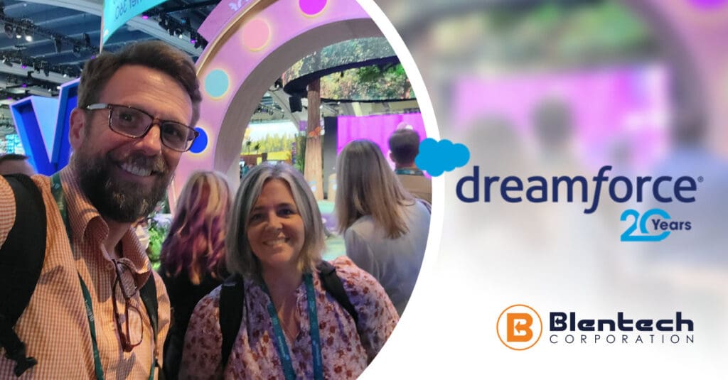 Daniel Voit, CEO & Kelly Hamilton, Director of Operations at Dreamforce 2022.