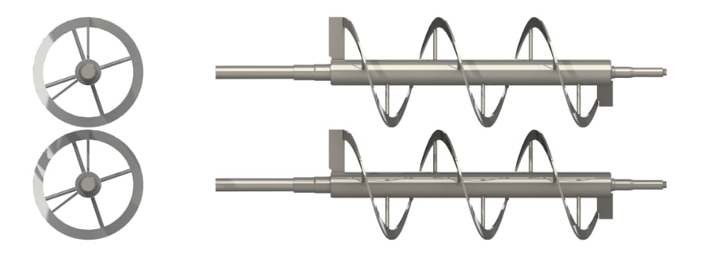 Blentech Double Ribbon Agitator